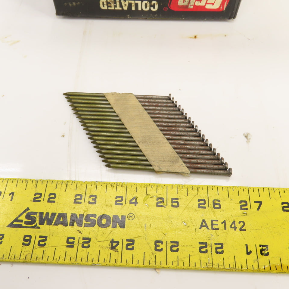 Grip Rite GRSP12DZ 3-1/4" x.131" Collated Framing Nails 30° Clipped Head 3/4 Box