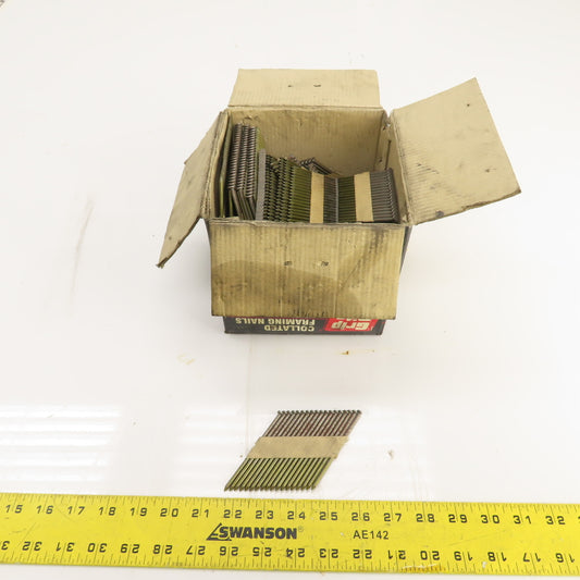 Grip Rite GRSP12DZ 3-1/4" x.131" Collated Framing Nails 30° Clipped Head 3/4 Box