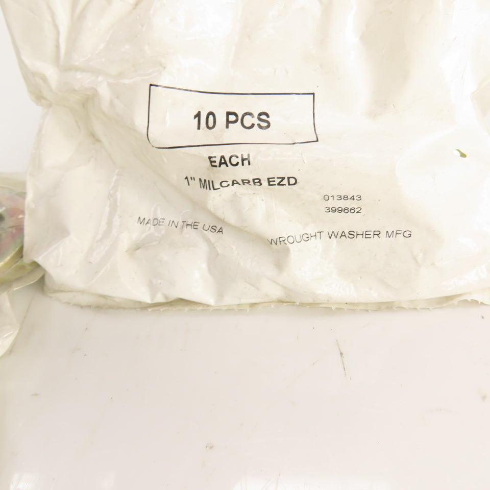 Wrought 1" ID Milcarb EZD Flat Washers 2" OD Lot Of 100