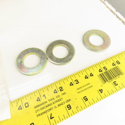 Wrought 1" ID Milcarb EZD Flat Washers 2" OD Lot Of 100