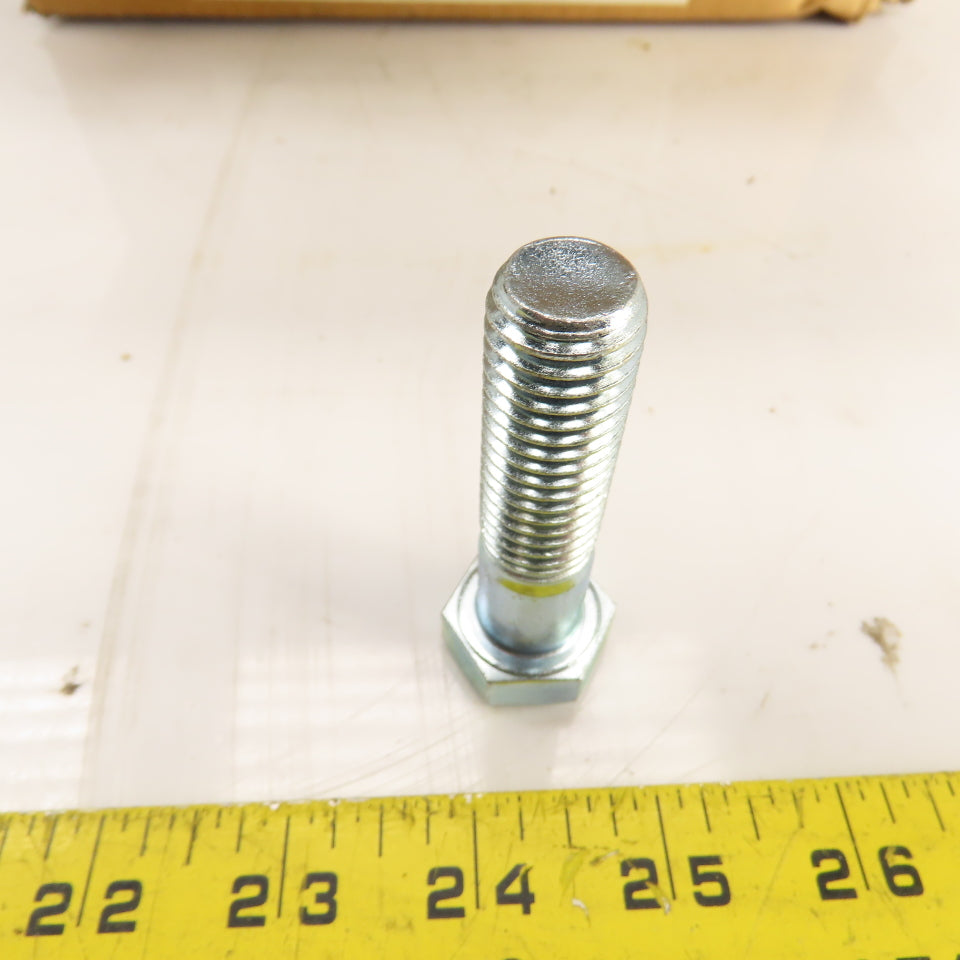 Mid-States 5/8"-11 x 2-1/2" Hex Cap Grade 5 Zinc Plated Bolts Lot Of 75