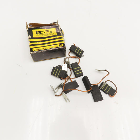 Reliance Electric 416956-4DF SL5G 4DF 3/4" x 1-3/8" x 1/4" Carbon Brush Lot Of 8