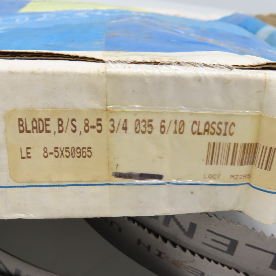 Lenox Band Saw Blade 8-5L 3/4"W .035 6/10 Lot Of 2