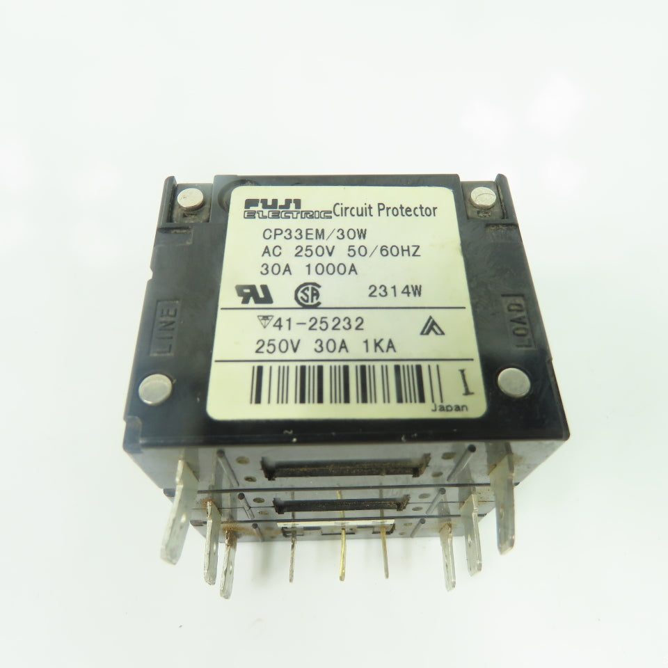Fuji CP33EM/30W 30A Circuit Breaker Protector 250VAC