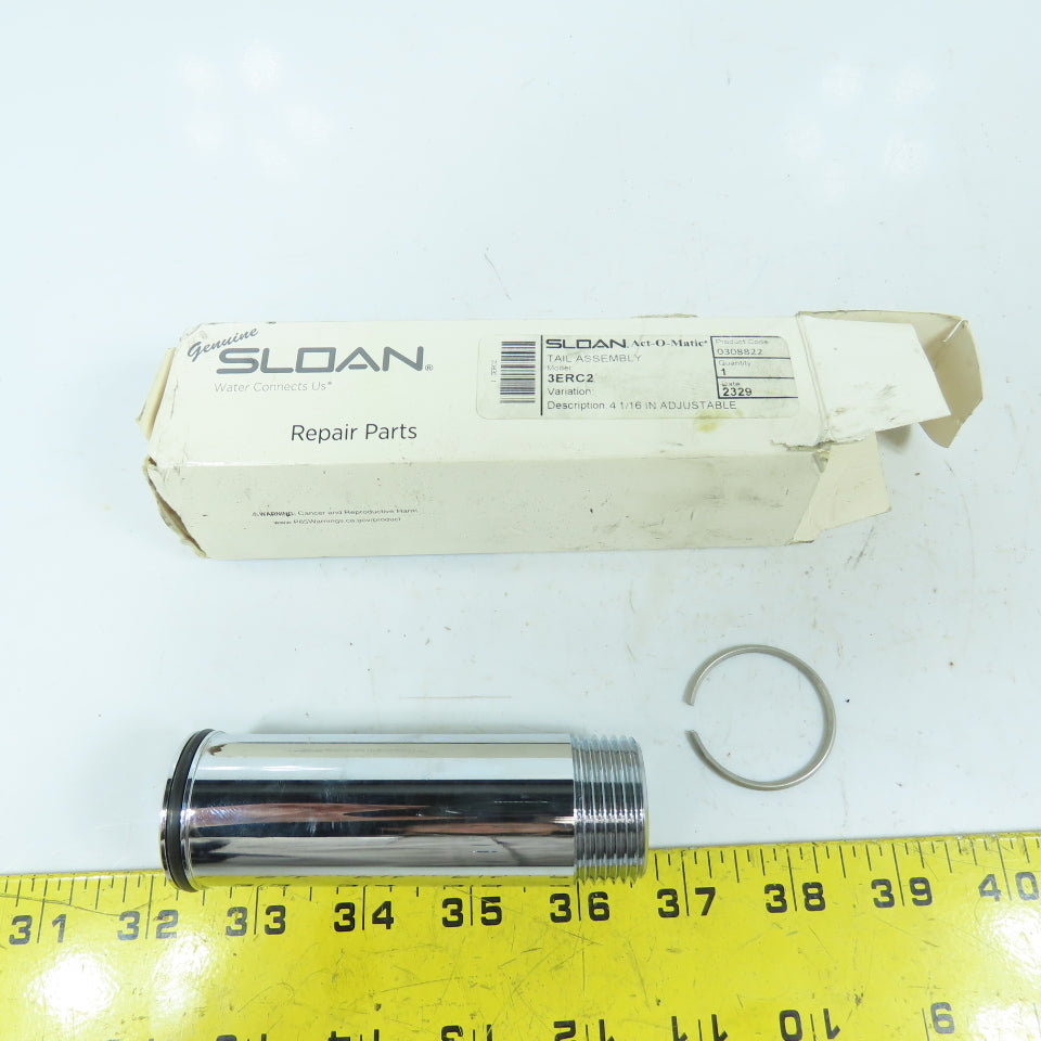 Sloan 3ERC2 1" Tail Piece Assembly 4-1/16" Long