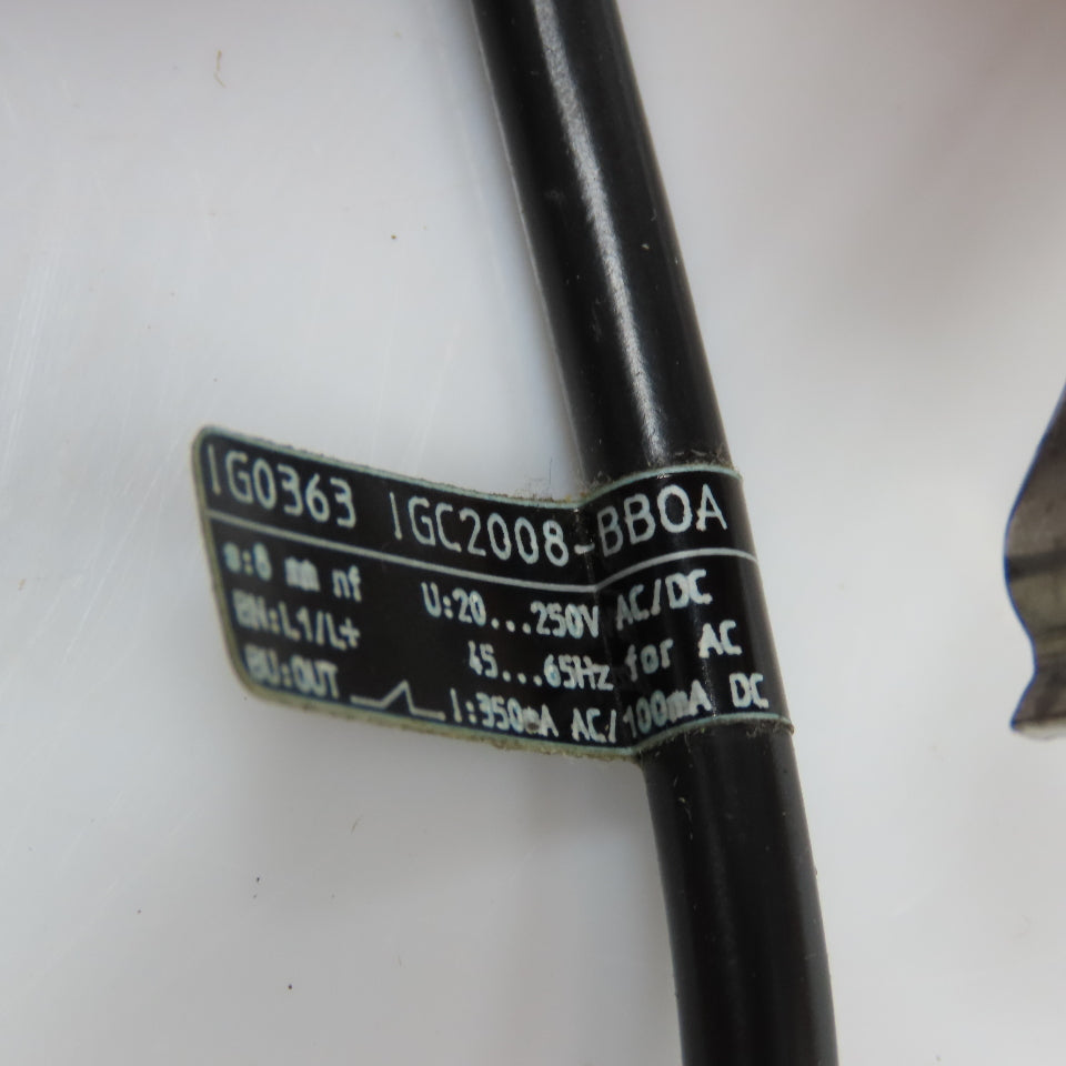 IFM Electronic IG0363 IGC2008-BB0A Inductive Proximity Sensor