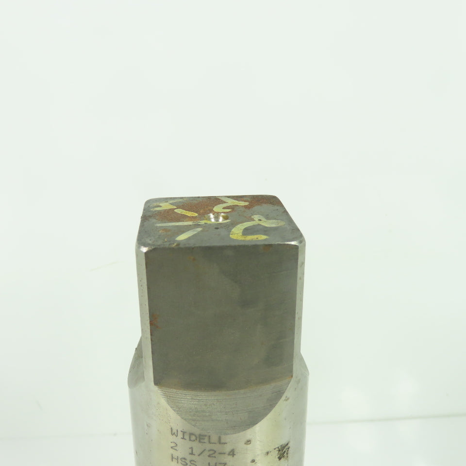 Widell 313093 2-1/2"-4 HSS H7 6-Flute Plug Pipe Tap 8-3/4"OAL