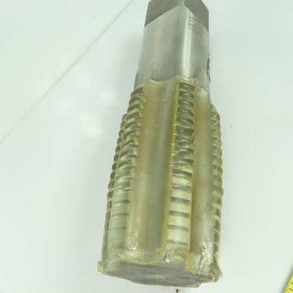 Widell 313093 2-1/2"-4 HSS H7 6-Flute Plug Pipe Tap 8-3/4"OAL
