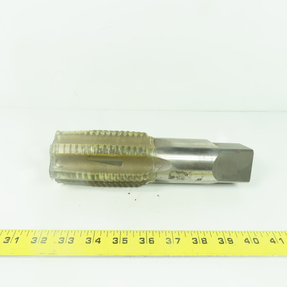 Widell 313093 2-1/2"-4 HSS H7 6-Flute Plug Pipe Tap 8-3/4"OAL
