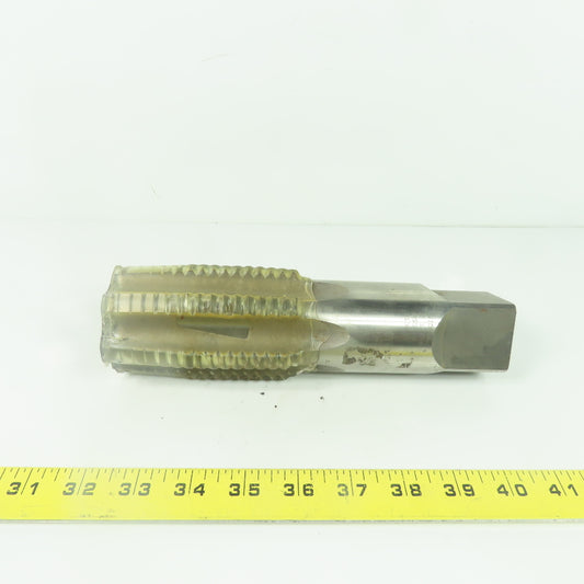Widell 313093 2-1/2"-4 HSS H7 6-Flute Plug Pipe Tap 8-3/4"OAL