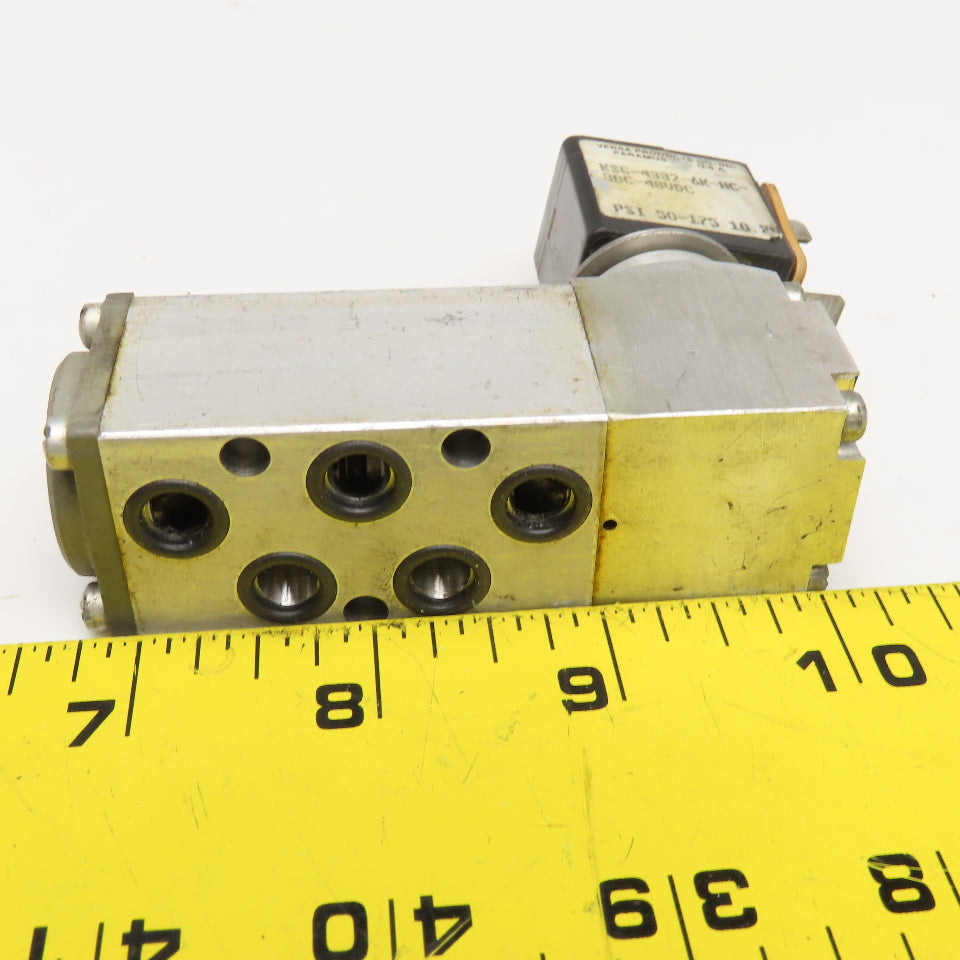 Versa Valve KSG-4332-6K-HC-3-A024 4/2 Position Single Solenoid Air Valve 48VDC