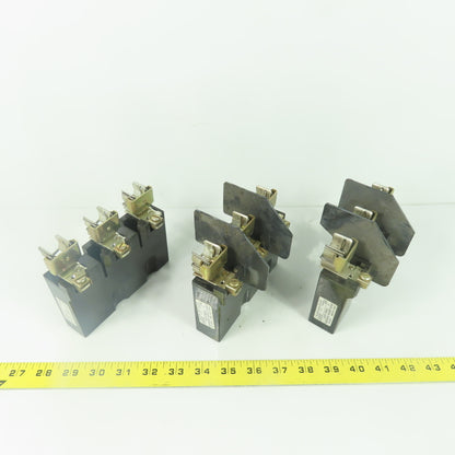 Allen Bradley 1494V-FSR633 Ser A 30A Fuse Block Holder 600V Lot Of 3