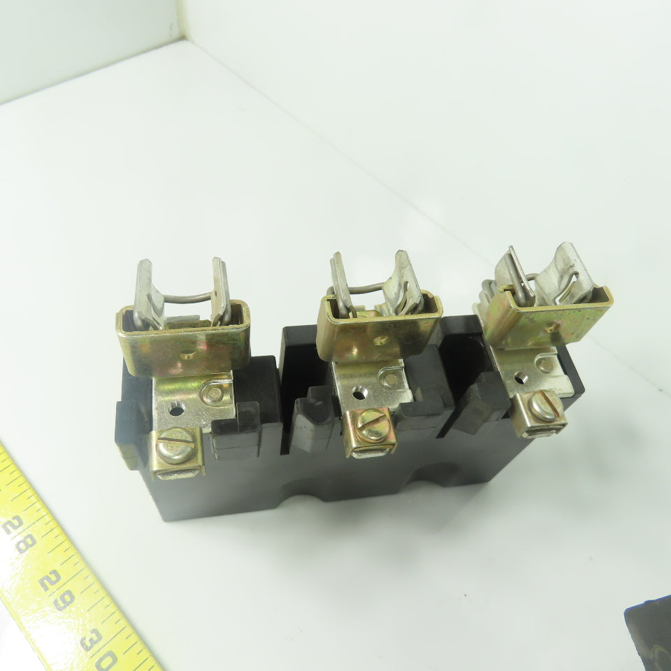 Allen Bradley 1494V-FSR633 Ser A 30A Fuse Block Holder 600V Lot Of 3