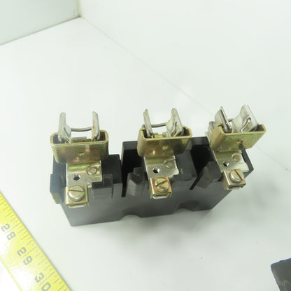 Allen Bradley 1494V-FSR633 Ser A 30A Fuse Block Holder 600V Lot Of 3