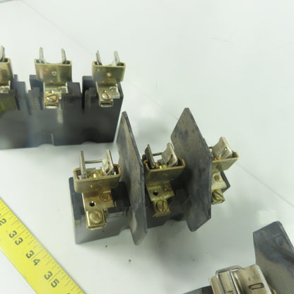 Allen Bradley 1494V-FSR633 Ser A 30A Fuse Block Holder 600V Lot Of 3