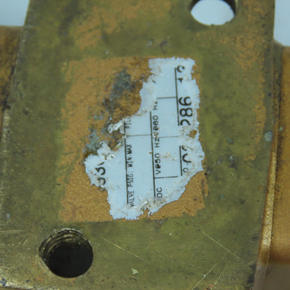 Versa Pneumatic Foot Control Valve 1/2" (Model Unknown)