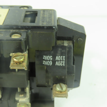 Square D 8501-D042 10A 600V AC Control Relay 110/120V Coil