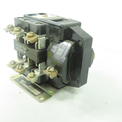Square D 8501-D042 10A 600V AC Control Relay 110/120V Coil