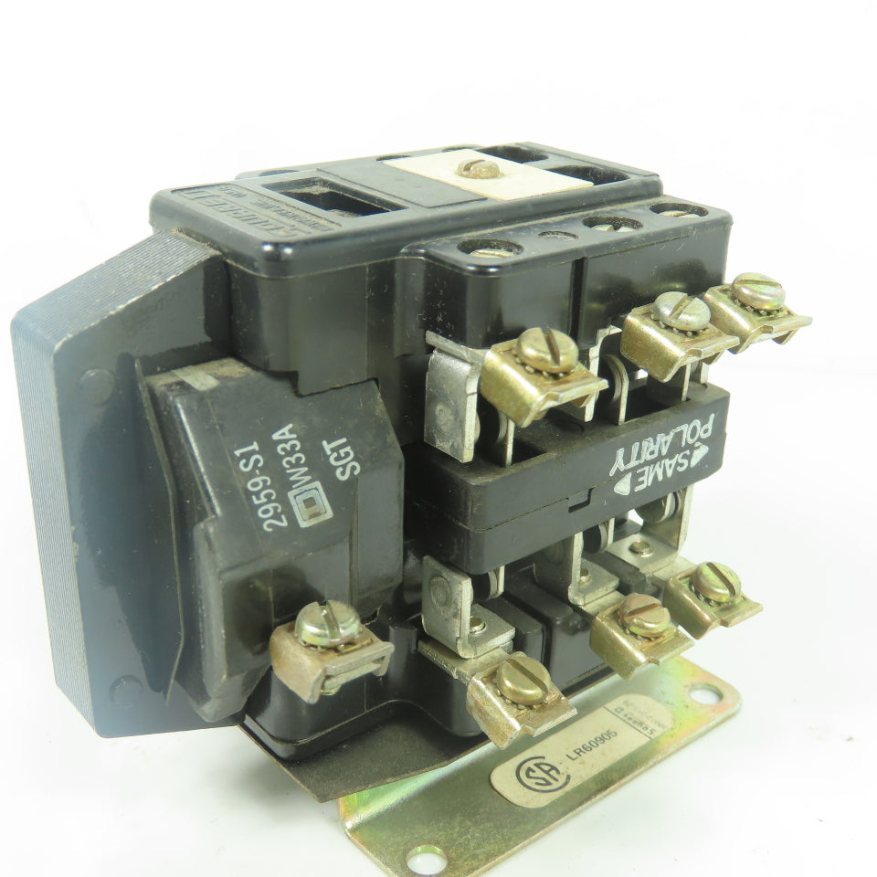 Square D 8501-D042 10A 600V AC Control Relay 110/120V Coil