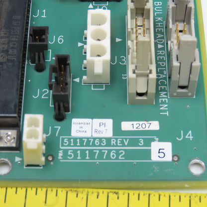GE Healthcare 5117763 REV 3 Bulkhead Replacement Circuit Board