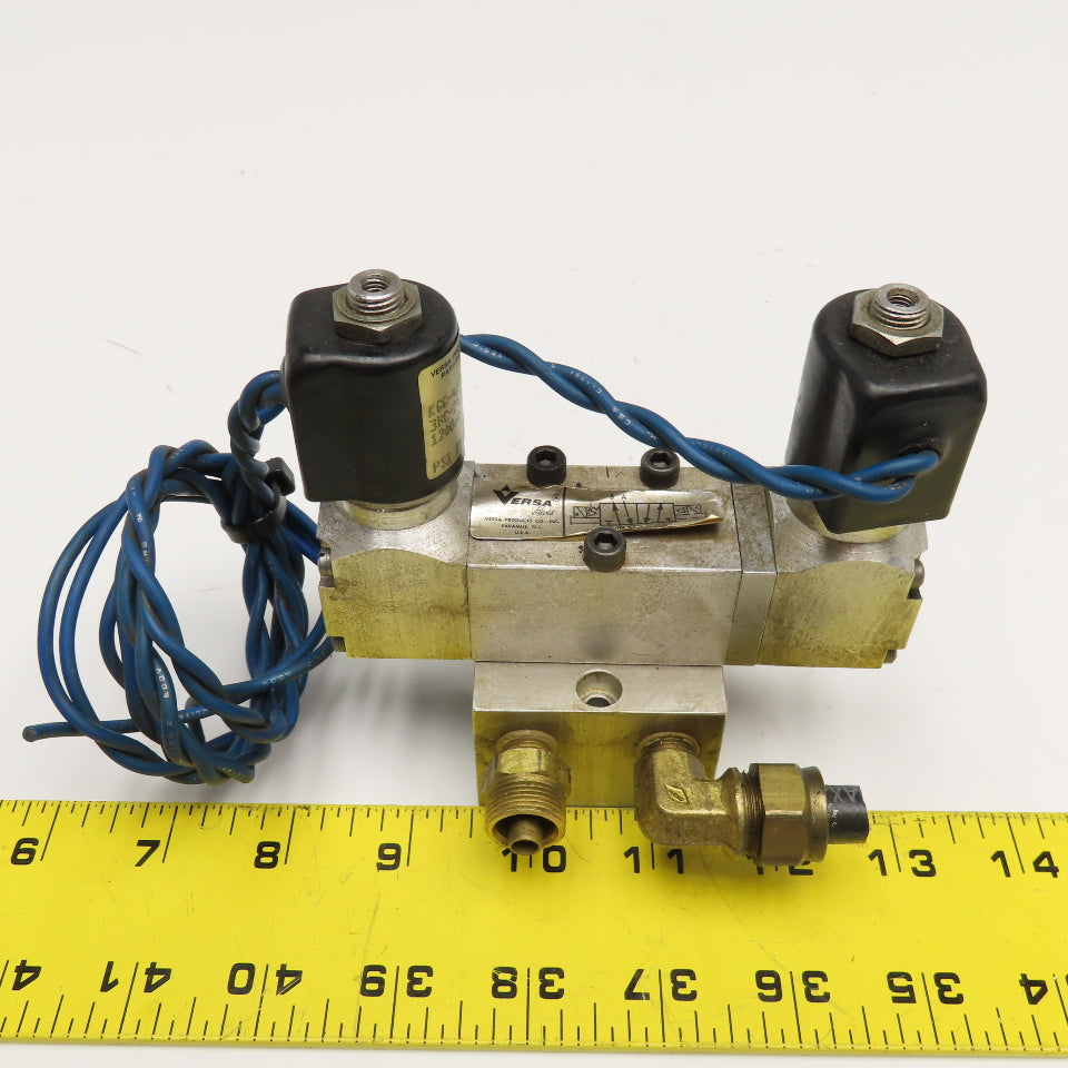 Versa Valve KGG-4232-CLL48-3RC-243-110V50-120V60 Double Solenoid Air Valve