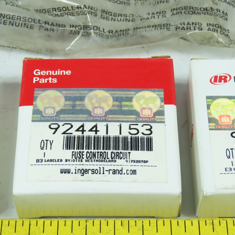 Ingersoll Rand 92474675 New OEM Control Circuit Fuse Set 92474675 + 91126961