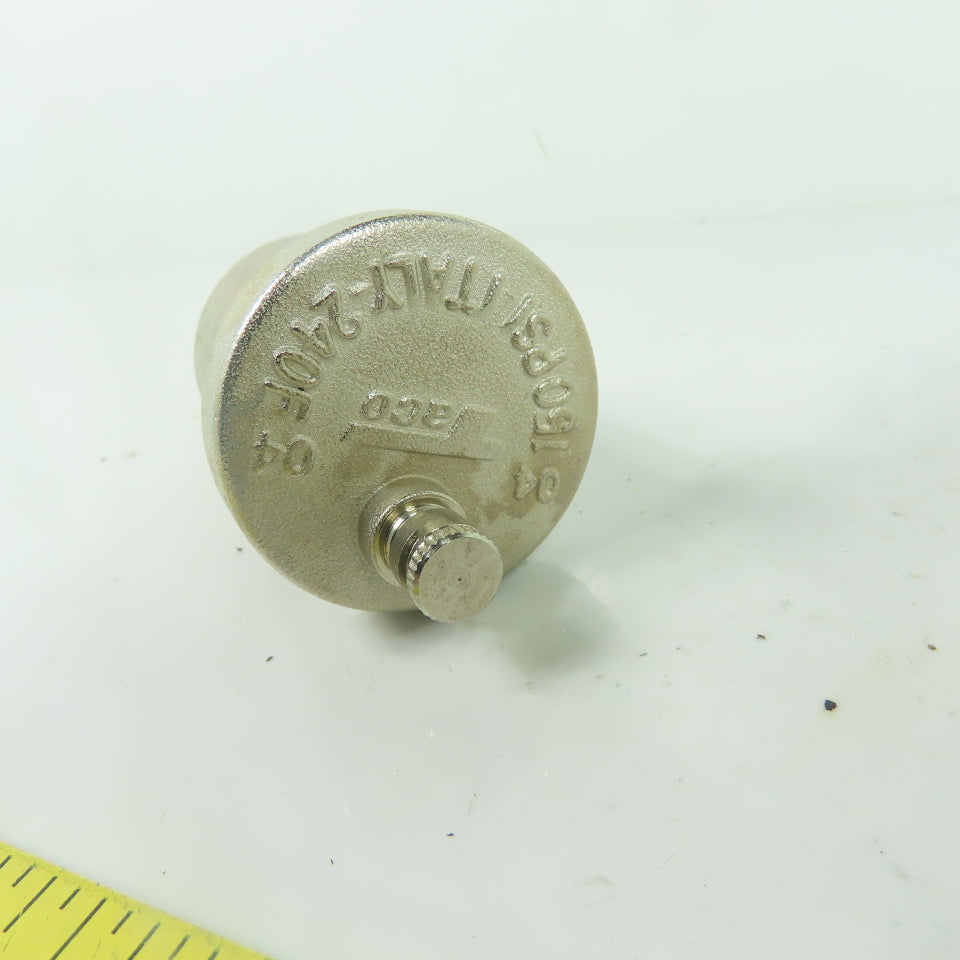Taco 400 HY-Vent Pneumatic Air Vent 1/8" NPT 150PSI NEW