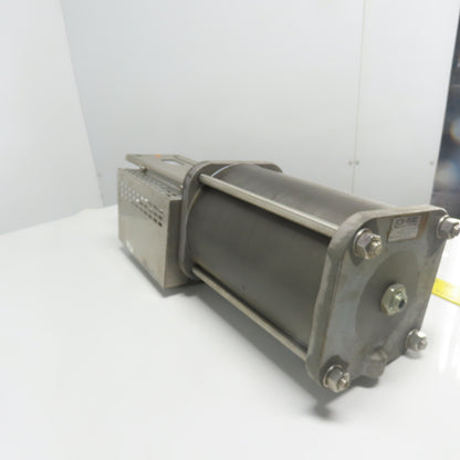 Lohse NAQP 200 Stainless Steel Reject Valves 214mm Stroke 160mm Bore