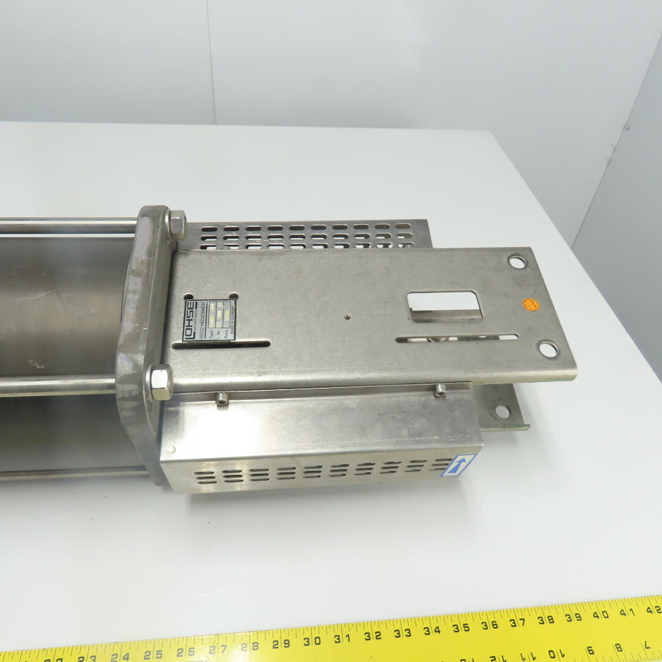 Lohse NAQP 200 Stainless Steel Reject Valves 214mm Stroke 160mm Bore