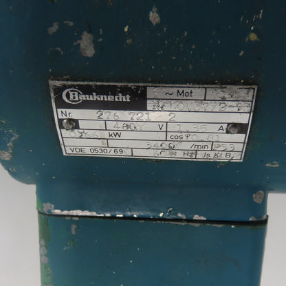 Suhner MonoMaster Drilling Head 75mm Stroke W/ 0.66Kw 460V 3Ph AC Motor