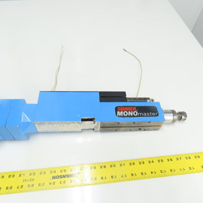 Suhner MonoMaster Drilling Head 75mm Stroke W/ 0.66Kw 460V 3Ph AC Motor