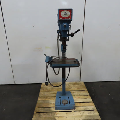 Wilton 6S 1HP 15" Floor Model Reversing Drill Press 230V 3PH Variable Speed