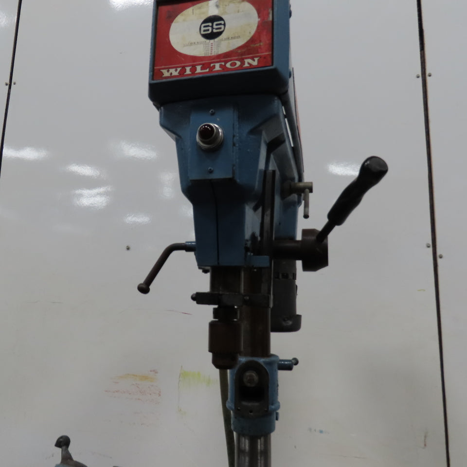 Wilton 6S 1HP 15" Floor Model Reversing Drill Press 230V 3PH Variable Speed