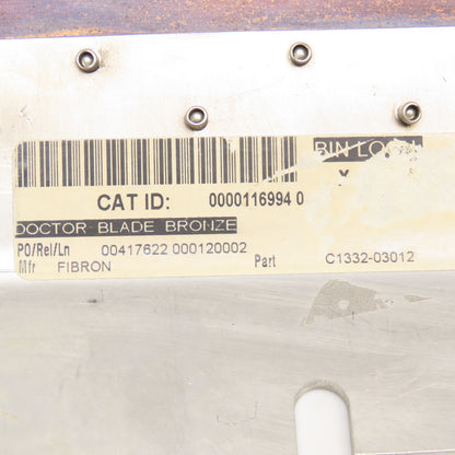 Fibron C1332-03012 10" Bronze Doctor Blade