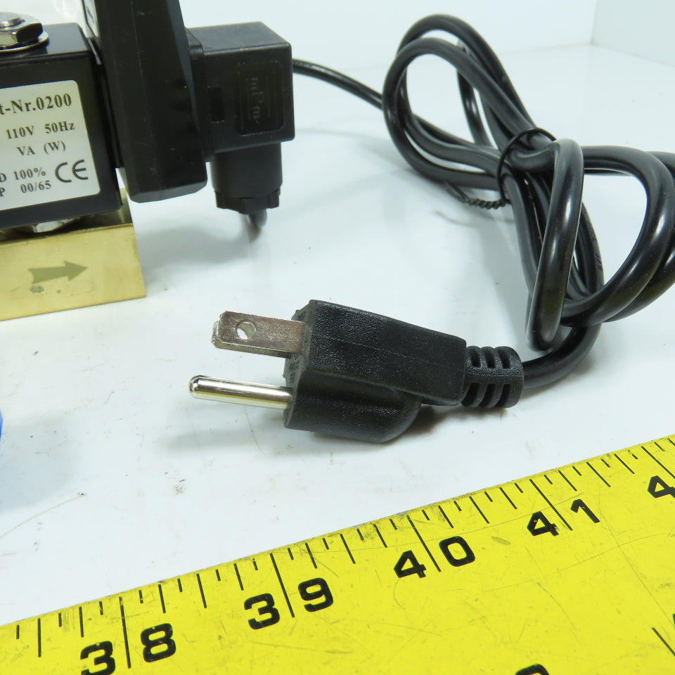 Qwork OPT-A Automatic Compressor Timed Drain Valve 1/2" 110VAC New