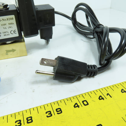 Qwork OPT-A Automatic Compressor Timed Drain Valve 1/2" 110VAC New