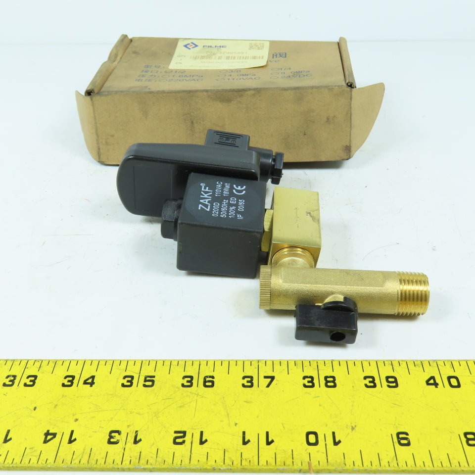 Filme 37995891 Automatic Timed Drain Valve Kit 1/2" 110VAC New
