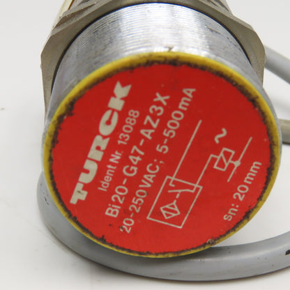 Turck 13088 Bi20-G47-AZ3X 20-250VAC Inductive Proximity Sensor