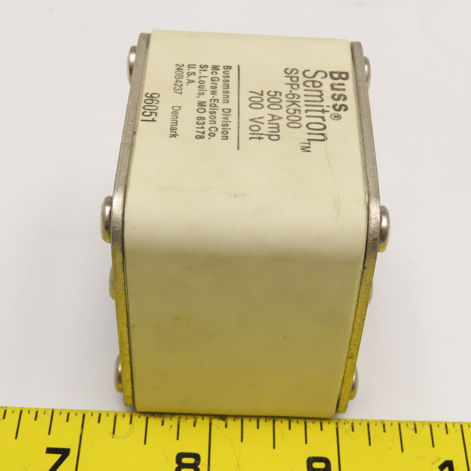 Buss SPP-6K500 Semitron 500A 700V Semiconductor Fuse