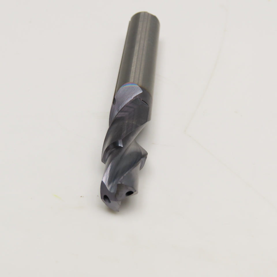 13/32" Minor Diam x 1/2" Major Solid Carbide Coolant Thru Countersink 4" OAL