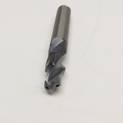 13/32" Minor Diam x 1/2" Major Solid Carbide Coolant Thru Countersink 4" OAL