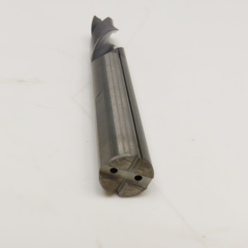13/32" Minor Diam x 1/2" Major Solid Carbide Coolant Thru Countersink 4" OAL