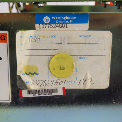 Westinghouse 1D77495H01 Controller Assembly