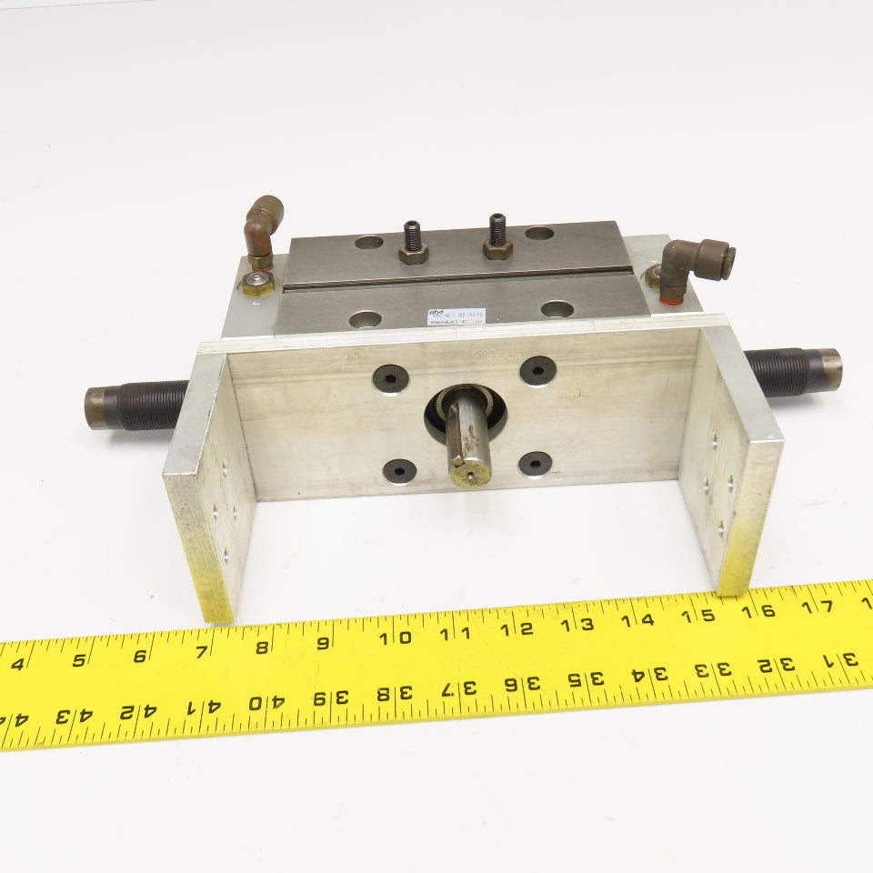 phd RAS1 40 x 180-NB-PB 40mm Bore 180° Pneumatic Rotary Positioner 3/4" Shaft