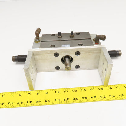 phd RAS1 40 x 180-NB-PB 40mm Bore 180° Pneumatic Rotary Positioner 3/4" Shaft