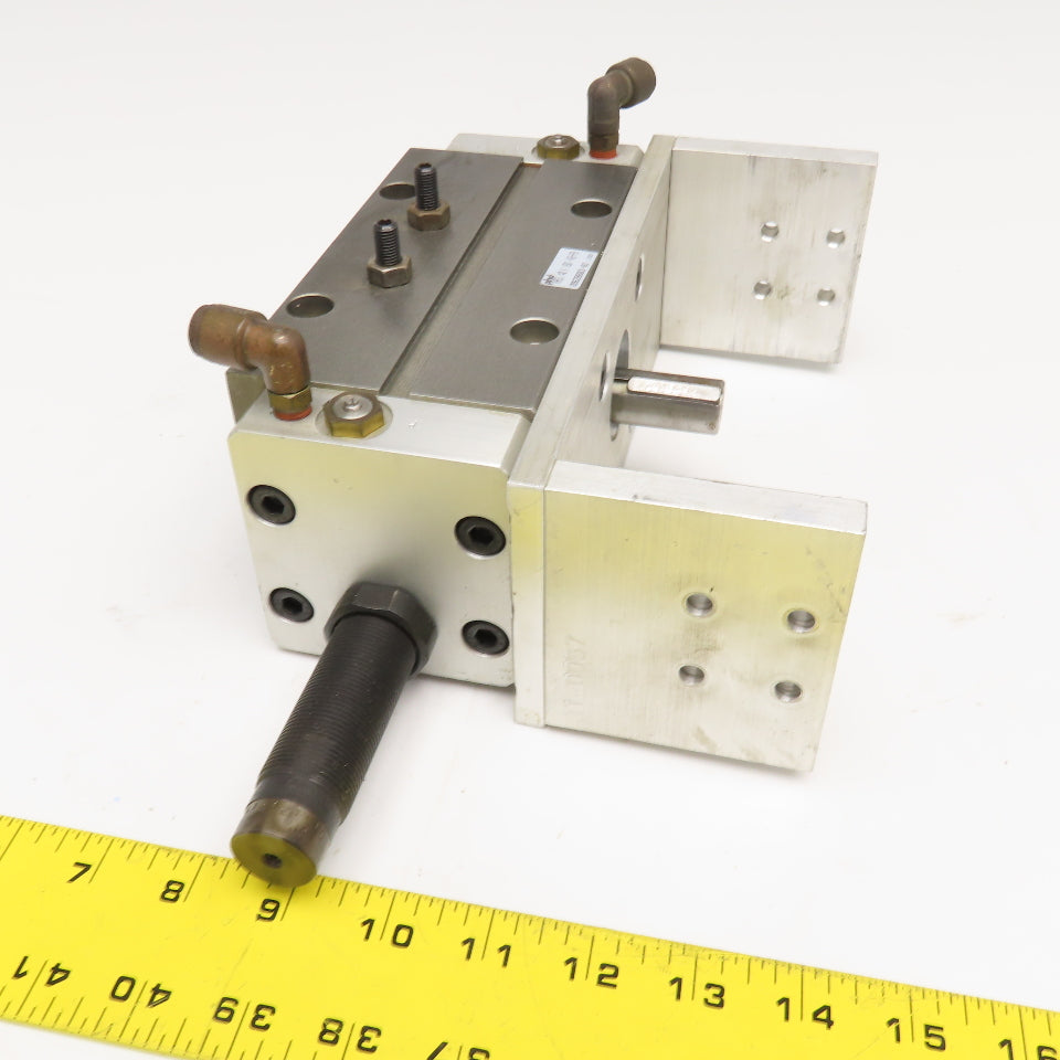 phd RAS1 40 x 180-NB-PB 40mm Bore 180° Pneumatic Rotary Positioner 3/4" Shaft