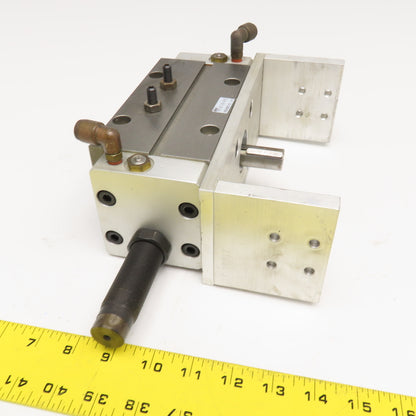 phd RAS1 40 x 180-NB-PB 40mm Bore 180° Pneumatic Rotary Positioner 3/4" Shaft