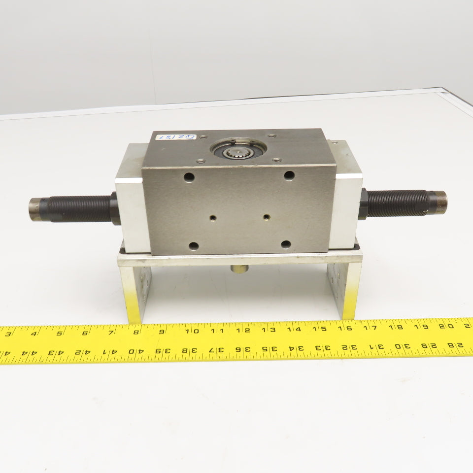 phd RAS1 40 x 180-NB-PB 40mm Bore 180° Pneumatic Rotary Positioner 3/4" Shaft