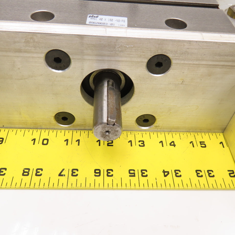 phd RAS1 40 x 180-NB-PB 40mm Bore 180° Pneumatic Rotary Positioner 3/4" Shaft
