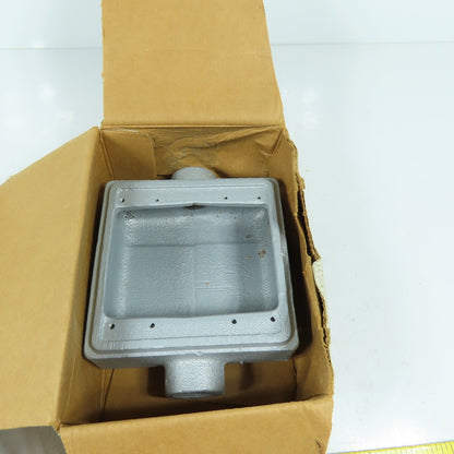 Appleton FSC-2-75 3/4" Malleable Irn 2-Gang Device Box New